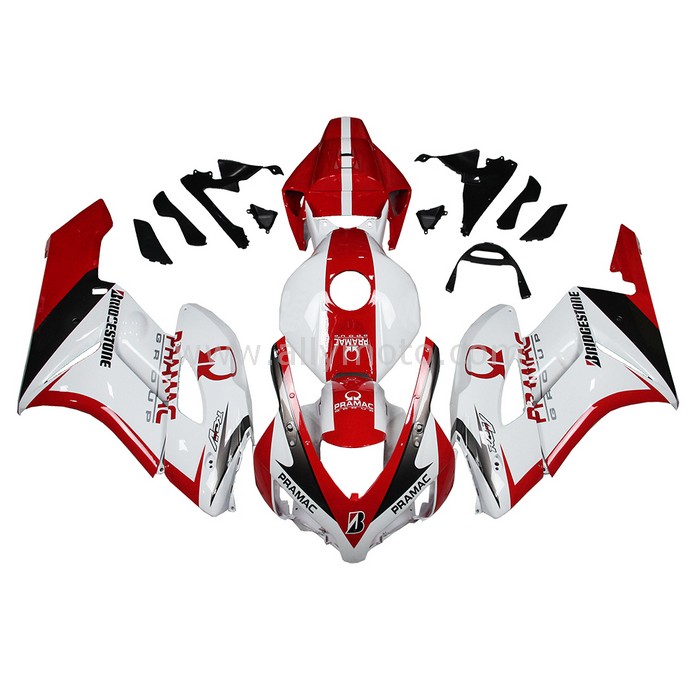 0114 Honda CBR1000RR 04 05 2004 2005 White Red